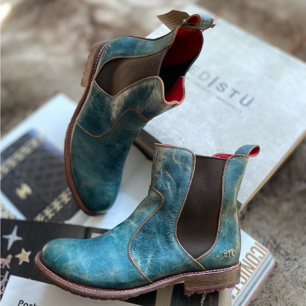 Bed Stu Nandi Leather Ankle Boots - Picture 13 of 15
